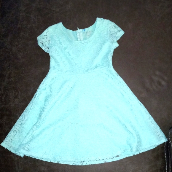 Xhilaration Other - Girls Xhilaration teal skater dress size 6 -6X